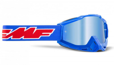 Ochelari Enduro MX FMF Powerbomb Rocket Blue foto