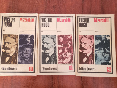 Mizerabilii vol.1,2 si 3 de Victor Hugo foto