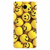 Husa silicon pentru Huawei Y6 2017, Smiles 002