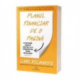 Planul financiar de o pagina: O metoda simpla de a-ti administra banii inteligent - Carl Richards