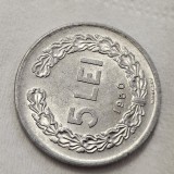 Romania 5 lei 1950 , detalii, luciu