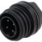 Conector Circular Soclu 4-PIN Buccaneer 900 Nichelat