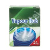 Vapour Rub Turda Pharm 40gr - Remediu Răceală, Gripă, Congestie Nazală, Mentol, Eucalipt, Uz Extern Adulți și Copii +3 ani
