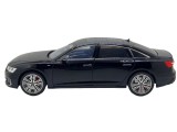 Macheta metal Audi A6L negru 1:18 replica deschide tot, sunet si lumini
