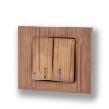 Cumpara ieftin Comutator cu led Grano ST Woods masiv Ovivo 400-140200-203