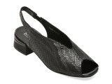 Cumpara ieftin Sandale elegante FLAVIA PASSINI negre, 1325G13, din piele intoarsa