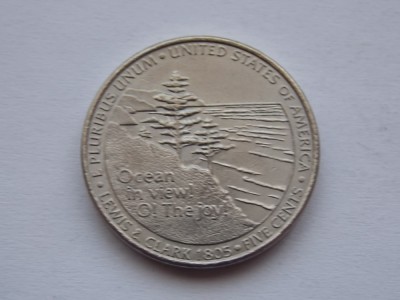 5 CENTS 2005 USA-COMEMORATIV-LIBERTY foto