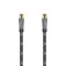 Cablu coaxial Hama 205071, 3 metri, gri, 120 dB