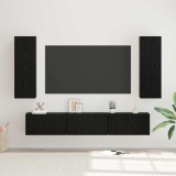 Cumpara ieftin Set comodă TV 5 pcs Stejar negru Mediu 30.5 x 30 x 90 cm