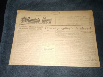 ZIARUL ROMANIA LIBERA 4 DECEMBRIE 1953 foto