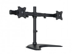 Stand pentru 2 monitoare Multibrackets 15 - 27 inch Black foto