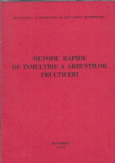 Metode rapide de inmultire a arbustilor fructiferi - 1980 / M. Botez foto