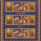 ROMANIA 2005 LP 1704 CRACIUN 2005 BLOC DANTELAT MNH