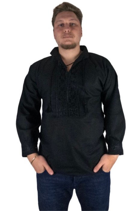 Bluza tip ie barbati RBN24 negru , marimea 3XL
