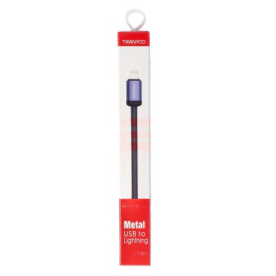 Cablu date USB - Lightning TRANYOO Fast Charge T-S20 foto