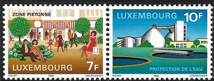 B2643 - Luxemburg 1984 - Evenimente 2v.,neuzat,perfecta stare