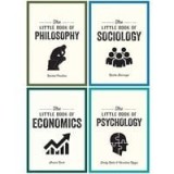 The Little Book of Philosophy, Sociology, Economics &amp; Psychology 4 Books Collection Set
