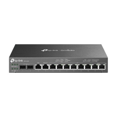 Router 3-in-1 VPN, Switch PoE, Controller, 2 x SFP 1G, 10 x RJ45 1G, Multi-WAN - TP-Link Omada ER7212PC SafetyGuard Surveillance foto