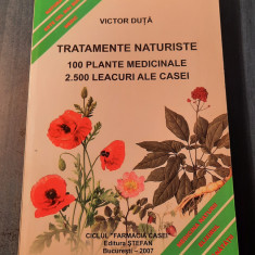 Tratamente naturiste 100 plante medicinale 2500 leacuri de casa Victor Duta