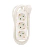 Prelungitor Well 3 prize, 1.5m, 3x1.5mm&sup2;, Alb, 3500W, Protectie IP20