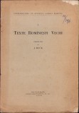HST C1417 Texte rom&acirc;nești vechi 1930 Byck