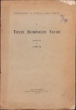 HST C1417 Texte rom&acirc;nești vechi 1930 Byck