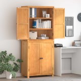 Cumpara ieftin Set de Mobilier pentru Depozitare cu raft cu usa 2 buc. natural