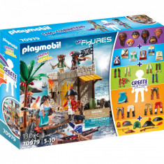 Playmobil - Creeaza Propria Figurina - Insula Piratilor