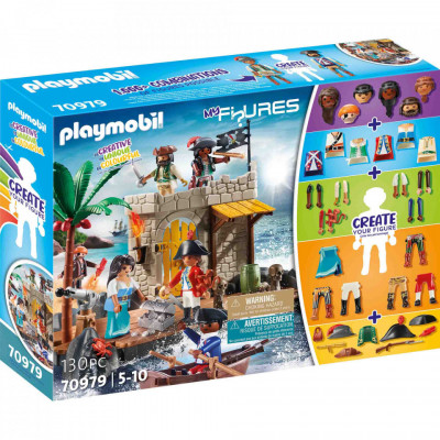 Playmobil - Creeaza Propria Figurina - Insula Piratilor foto