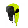 Caciula iarna, de lucru, cu protectie pentru urechi, matlasata, galben fluorescent, marimea 60 GartenVIP DiyLine, ART.MAS