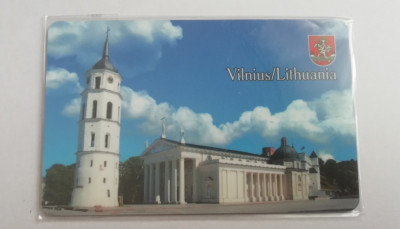 M3 C2 - Magnet frigider - Tematica turism - Lituania 2 foto