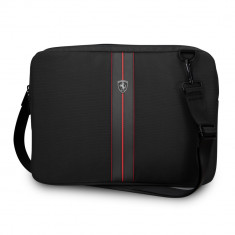 Geanta de umar pentru MacBook/iPad 13&amp;quot; Ferrari Urban Collection, Negru foto