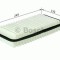 Filtru aer TOYOTA YARIS (P9) (2005 - 2013) BOSCH 1 457 433 972