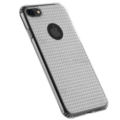 Husa Silicon iPhone SE 2 2020 Diamond Clear Grey
