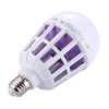 Set 2 Becuri LED Anti Insecte cu lumina alba naturala puternica 15W - Bec 2in1 Cu Lampa UV Impotriva Insectelor