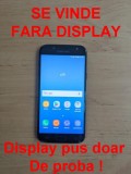 Cumpara ieftin SAMSUNG J530 FARA DISPLAY J5 2017 pentru piese placa de baza camera acumulator, Neblocat, Negru