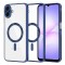 Husa MagSafe pentru Samsung Galaxy A07 4G A075, Techsuit, Luxury Crystal, Albastra