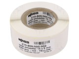 Etichetă Autoadezivă Galbenă 6mm x 15mm