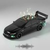 Boxa Bluetooth Portabilă J-iPOK P338T &ndash; Design Mașină Sport, LED, FM, 10W &ndash; Negru