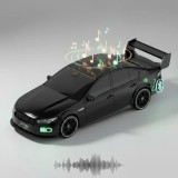 Cumpara ieftin Boxa Bluetooth Portabilă J-iPOK P338T &ndash; Design Mașină Sport, LED, FM, 10W &ndash; Negru
