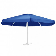 Panza de schimb umbrela de soare gradina albastru azuriu 600 cm GartenMobel Dekor foto