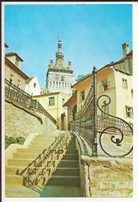 Carte Postala veche - Sighisoara , necirculata foto