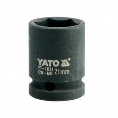 Cheie tubulara hexagonala de impact 1/2", 21mm, Yato YT-1011