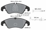Set placute frana TEXTAR 2474301