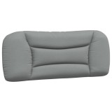 Cumpara ieftin Perna pentru tablie de pat Hvar gri deschis, 100 cm, material textil