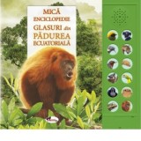 Mica enciclopedie - Glasuri din padurea ecuatoriala. Carte cu sunete - Andrea Pinnington, Cristian Constantin