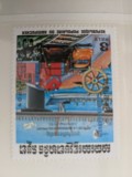 Cambodgia - Timbre trenuri, locomotive, cai ferate, nestampilate MNH, Nestampilat