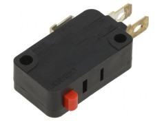 Micro&icirc;ntrerupător SNAP ACTION 0.1A 30VDC SPDT fără manetă