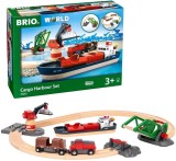 Set de joaca - BRIO World - Cargo Harbour Set | Brio