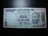 INDIA 100 RUPII 2010 AUNC/UNC